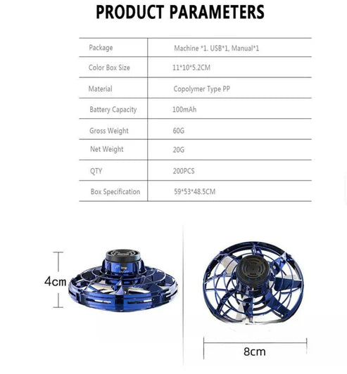 Compact Flying Spinner