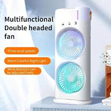 Double-Ended Cooling Mist Fan
