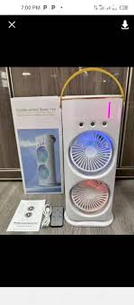 Double-Ended Cooling Mist Fan